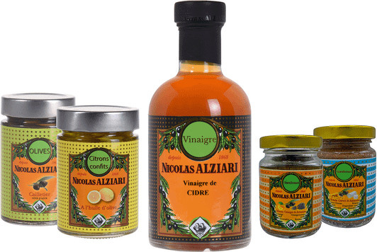 Nicolas Alziari Antipasti-Paket »Nizza« 5er-Set 585 g - Bild 1