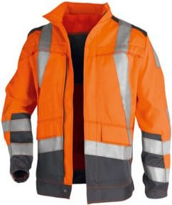 Kübler PSA Safety X7 Jacke 1779 in Warnorange/Anthrazit Größe 58 - Bild 1