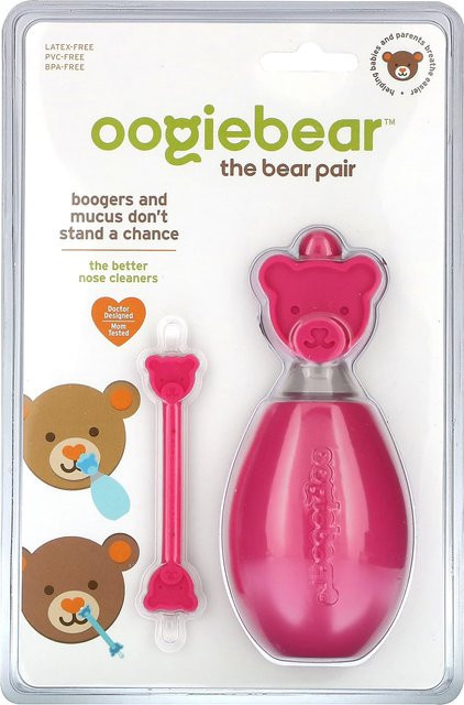 Oogiebear Bärenmesse Set, 2 Stück, rosa und weiß, BPA-frei - Bild 1