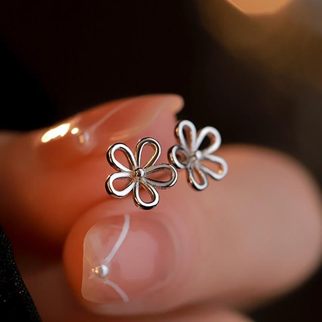 Lucky Star Jewelry Ohrstecker Blume, Damen - Bild 1