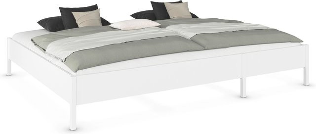 RAUCH ORANGE Mare Bett in Weiß mit Liegefläche 180 x 200 cm, Breite: 278 cm, Höhe: 45 cm - Bild 1