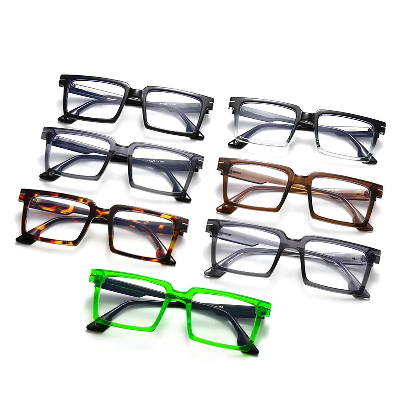 Owl City Korrektionsbrille, quadratisch, Vollrand, Kunststoff, Unisex, transparent - Bild 3
