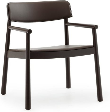 Normann Copenhagen Timb Lounge Armchair mit Armlehnen in Braun - Bild 1