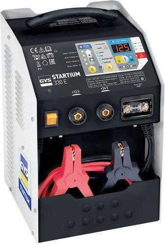 GYS STARTIUM 330E 026469 Automatikladegerät mit Schnellstartsystem für 12 V und 24 V mit 5 A, 10 A, 15 A und 25 A - Bild 1