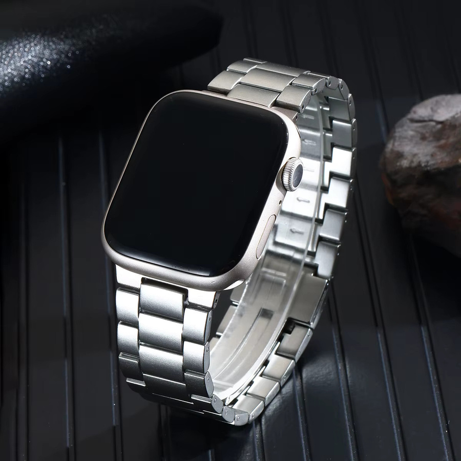 Uhrenarmband Edelstahl, Silber, Unisex - Bild 2