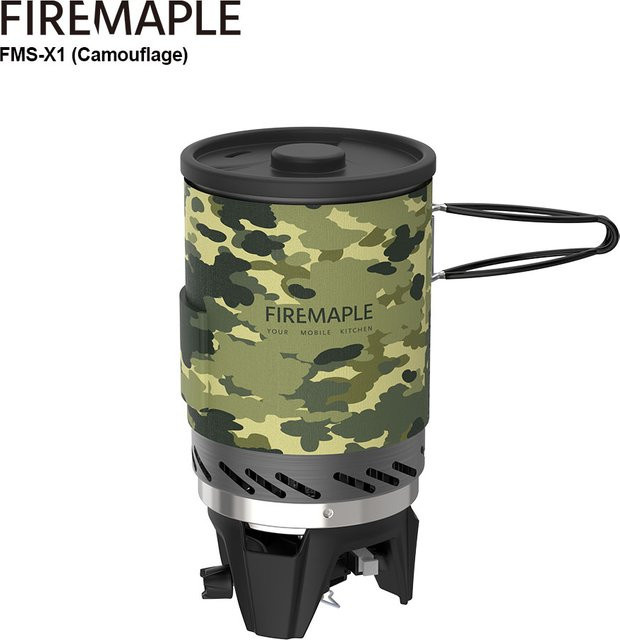 Fire-Maple Kochsystem Stern für Camping und Outdoor mit Wärmetauscher, Topf und Schüssel - Bild 1
