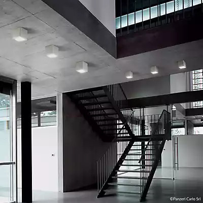 Panzeri Three LED Deckenleuchte in Weiß - Bild 1
