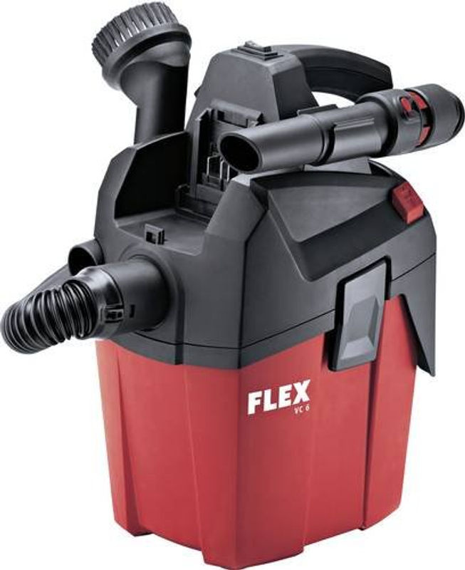 FLEX Akku-Nass-/Trockensauger Flex VC 6L MC 18.0 in Rot, 6 l - Bild 2