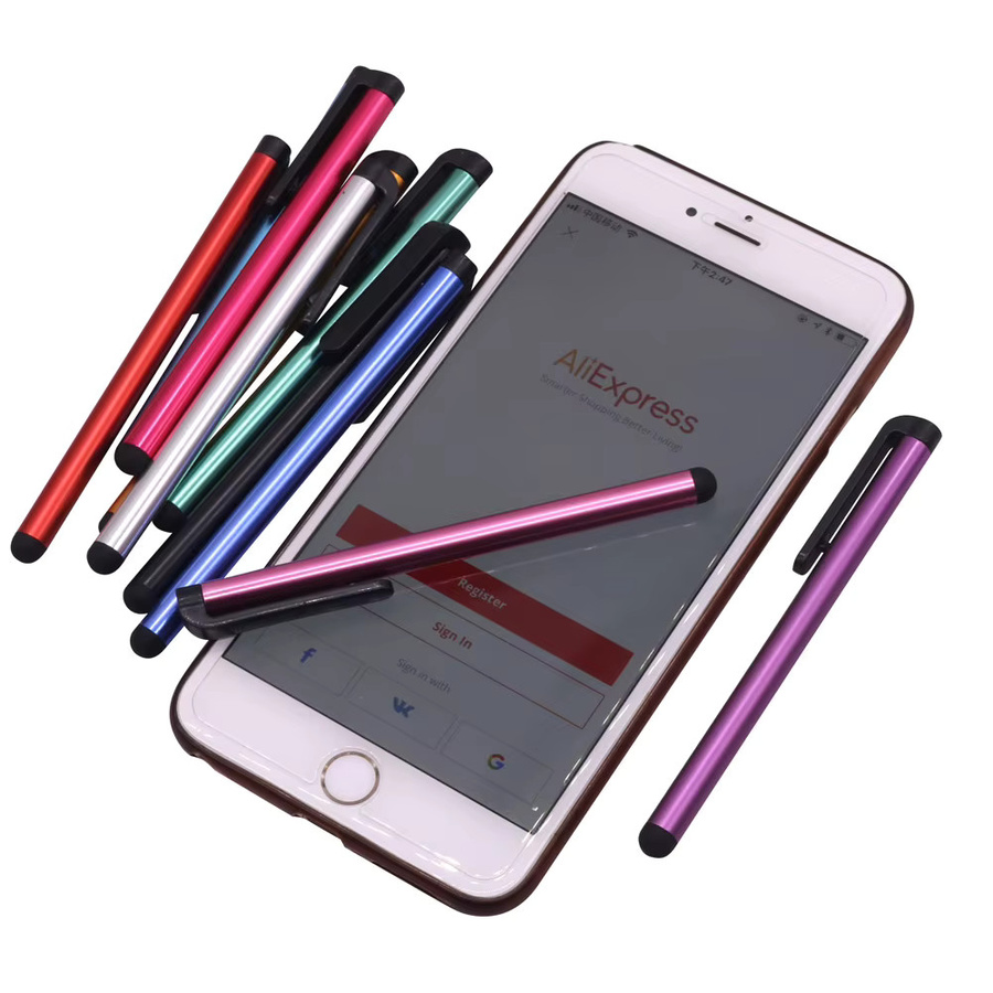 AliWuzn 10er Set Kapazitive Touchscreen Stylus-Stifte in Multicolour für Smartphones, Tablets und PCs - Bild 2