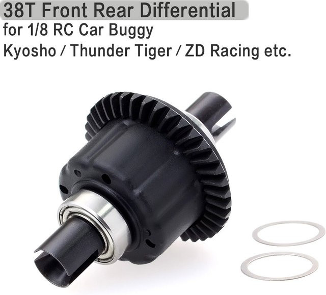 Kyosho Differential, Metall, Schwarz - Bild 1