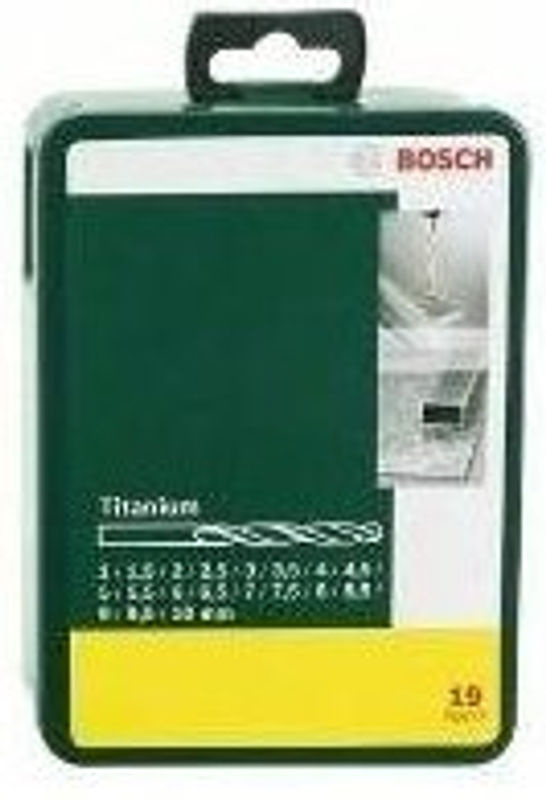Bosch HSS-TiN Metall-Spiralbohrer-Set 19-teilig mit Metallkassette - Bild 2
