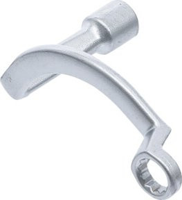 BGS Spezial-Schlüssel für Turbolader mit Zwölfkant für VW und Audi, 12 mm, Farbe: Silber - Bild 1