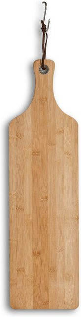 Zeller Present Schneide- und Servierbrett aus Bambus mit Griff in Braun, B/T/H: 57,0 x 16,0 x 0,64 cm - Bild 1