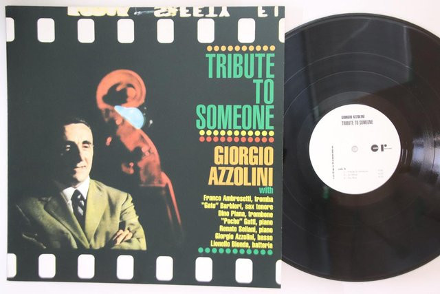 Giorgio Azzolini - Tribute To Someone LP Schallplatte, Jazz aus Italien, Rearward 1999, Grau/Mehrfarbig, Gebraucht - Bild 1