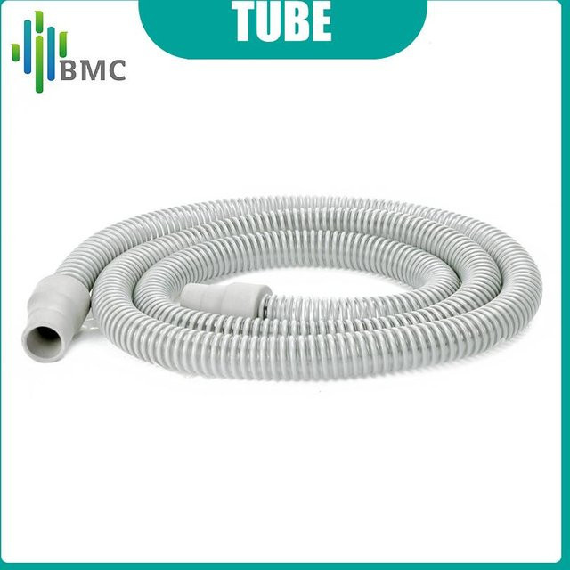 BMC Medical Standard-Luftschlauch für CPAP- und BPAP-Geräte der Serien RESmart GII, G2S und G3, Farbe: Schwarz, Länge: 1,8 m - Bild 1