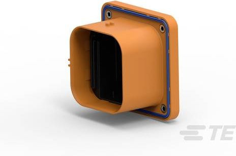 TE Connectivity Buchsengehäuse-Kabel 1-1587987-4 in Orange - Bild 1