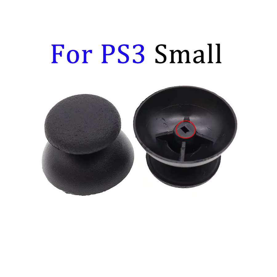 XOXNXEX 3D Analog Joystick Pilzkappen-Griffe für PS2 PS3 PS4 PS5, Xbox One 360 Series S X und WiiU NGC Gamepad Controller in Weiß - Bild 2