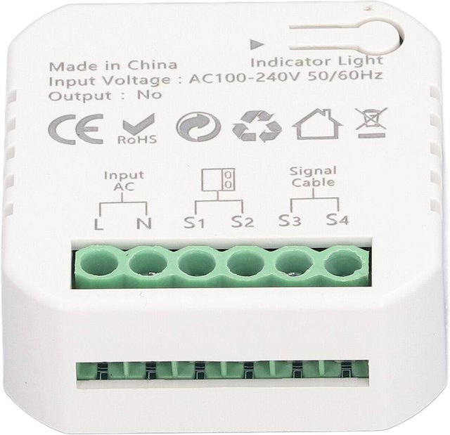 Intelligentes Garagentoröffner-Kit Cmperipheral in Weiß mit Tuya Zigbee APP WiFi Fernbedienung und Sprachsteuerung für Schiebetore (100-240V) - Bild 1