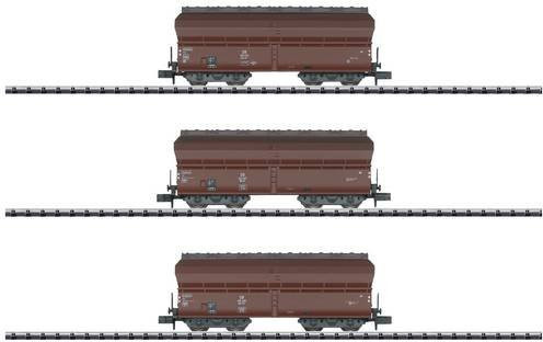 MiniTrix 18268 N Selbstentladewagen Kokstransport Teil 1 der DB, 3er-Set, 1:160 - Bild 1
