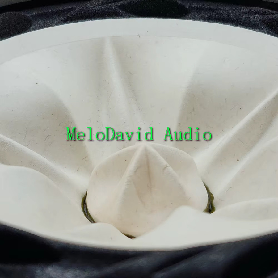 Melernaid 2er Set Full Range Lautsprecher Woofer FE168A 6,5 Zoll Papiermix Kegel in Weiß - Bild 3