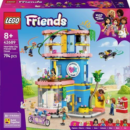 LEGO Friends Heartlake City Freundschafts-Clubhaus Konstruktionsspielzeug ab 8 Jahren