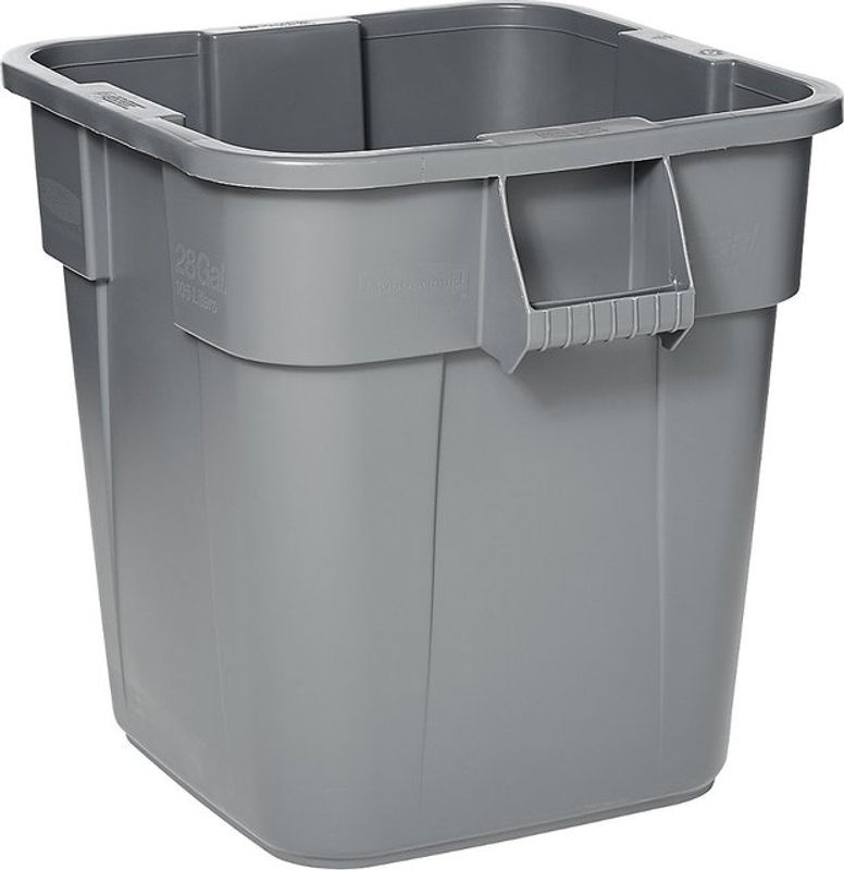 Rubbermaid Brute-Container eckig grau mit 105 l Fassungsvermögen - Bild 3