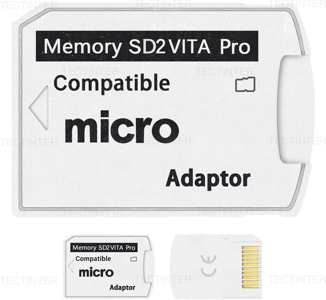 SD2VITA Version 6.0 Speicherkarte Single Slot Adapter für PS Vita PSV 1000/2000 von TECTINTER - Bild 1