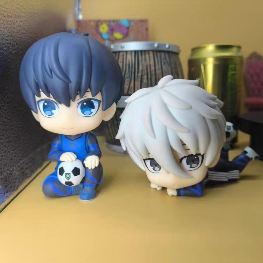 Fashnics Blue Lock Actionfiguren Isagi Yoichi Chigiri Hyoma Bachira Meguru Nagi Seishiro Modell Figur 14+y - Bild 1