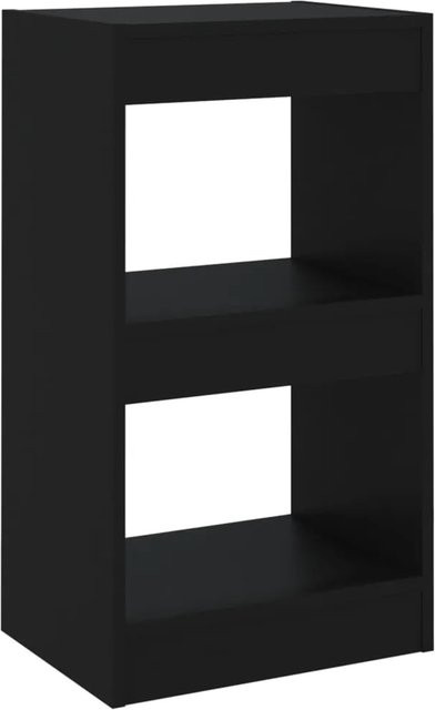 vidaXL Bücherregal und Raumteiler in Schwarz, B/T/H: 40 x 30 x 72 cm - Bild 1