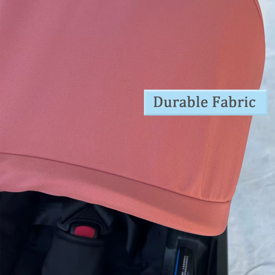 Mom Tan Kinderwagen-Ersatzverdeck in Beige, kompatibel mit Doona+ und Doona i Autositzen und Kinderwagen aus atmungsaktivem Textilstoff - Bild 3