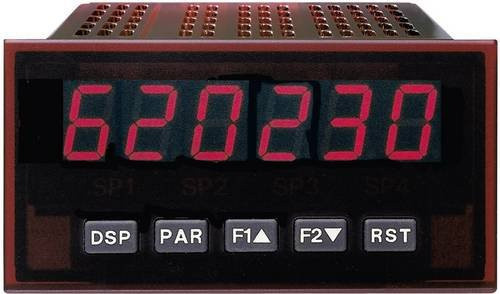 Wachendorff PAXI DC Tachometer in Rot und Schwarz mit Frequenzbereich 0,01Hz - 20kHz und Zähler 0 - 34 kHz - Bild 1