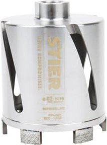 STIER Dosensenker SuperPro Seitenschlitz M16 82 mm Silber - Bild 1