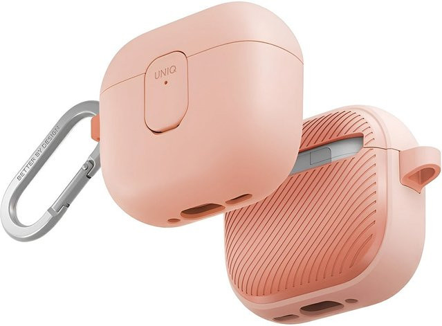 UNIQ Clyde Schutzhülle für Apple AirPods 4 in Koralle/Orange/Pink - Bild 1
