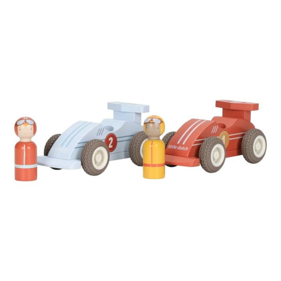 Little Dutch Rennwagen, Fahrzeug, mit Rückziehfunktion, ab 1,5 Jahre - Bild 1