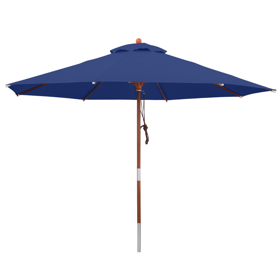 anndora Sonnenschirm rund in Navy Blau mit 3,5 m Durchmesser und UV-Schutz UPF 50+ - Bild 1