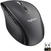 Logitech Marathon M705 Funkmaus ergonomisch mit 7 Tasten in Schwarz und Grau, 1000 DPI - Bild 1