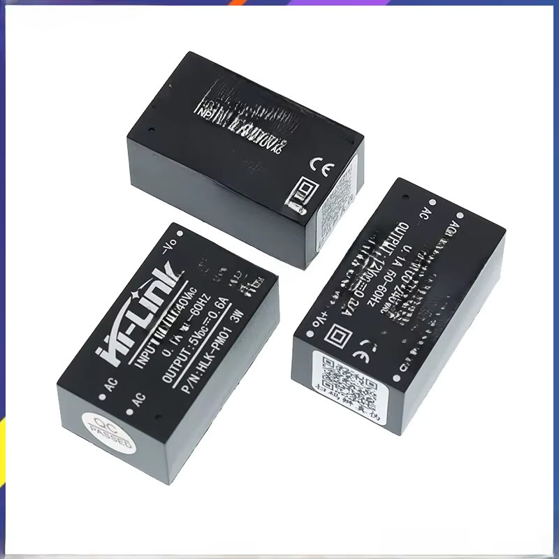 Estardyn Mini Netzteil Modul HLK-PM01 HLK-PM03 HLK-PM12 AC-DC 220V zu 5V/3,3V/12V in Schwarz - Bild 4