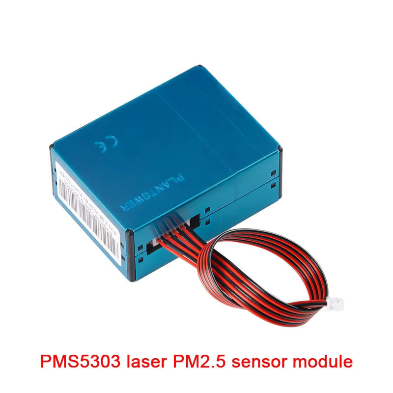 PMS5003 Digitaler Partikelkonzentrations-Lasersensor zur Messung von PM2.5 und PM10 in Silber und Blau - Bild 2