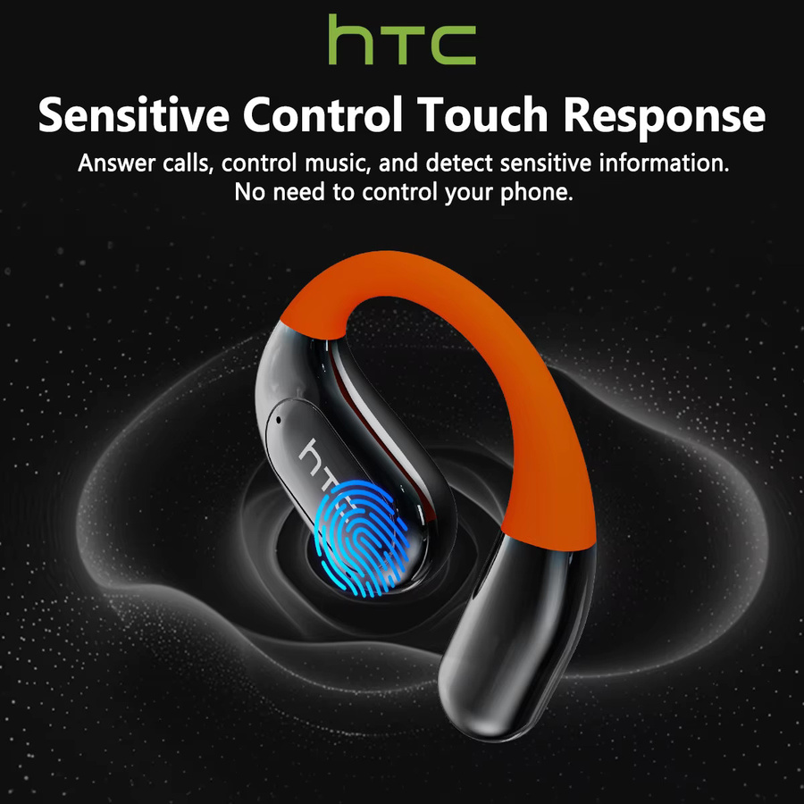 HTC NE36 Sprachübersetzungs-Kopfhörer mit KI-Übersetzung und Surround-Sound in Lila - Bild 2