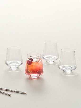 KAI Tumbler aus Glas, 4er-Pack, transparent, 300 ml - Bild 1