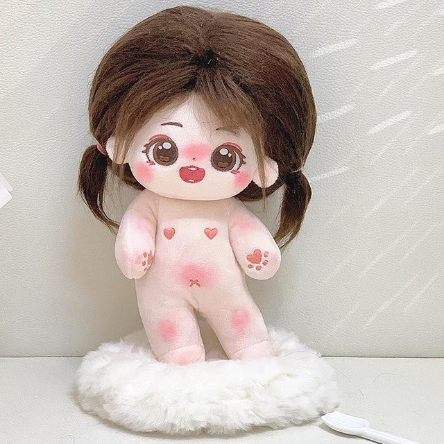 Kawaii Idol Plüschtier, Baumwollpuppe, braun, 20cm, ab 14 Jahre - Bild 1