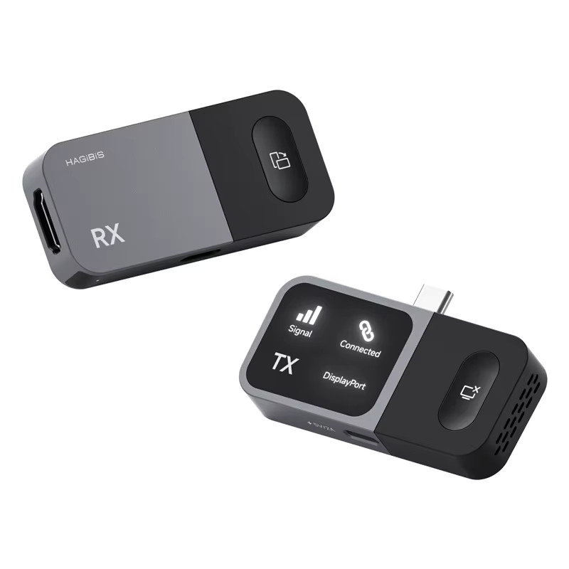 Hagibis Kabelloses USB-C HDMI Video-Extender Set für Handy, Tablet und Laptop zur Bildschirmspiegelung - Bild 6