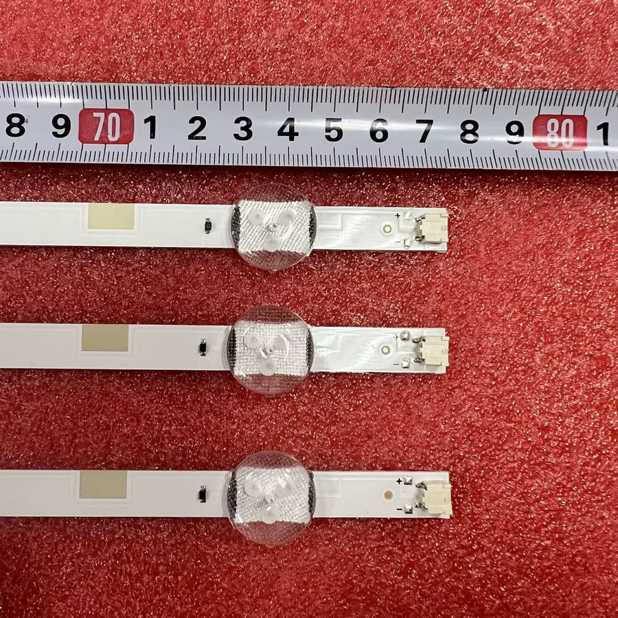 3er-Set LED Hintergrundbeleuchtung Streifen für Samsung UE40J5200 UN40J5300AG UE40J5000 UN40J5200 UN40J5200AG V5DN-395SM0-R2 R3 BN37622A in Weiß - Bild 2