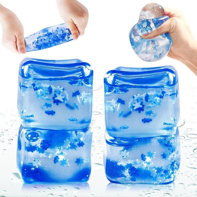 Yiran bag Sommer Schneeflocken Eiswürfel Würfel Maltose Kugeln Anti-Stress Spielzeug - Bild 1