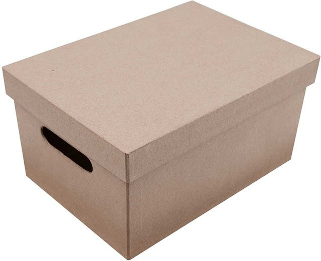Rico Design Stapelbox in Natur, B/T/H: 35 x 25 x 17,5 cm - Bild 1