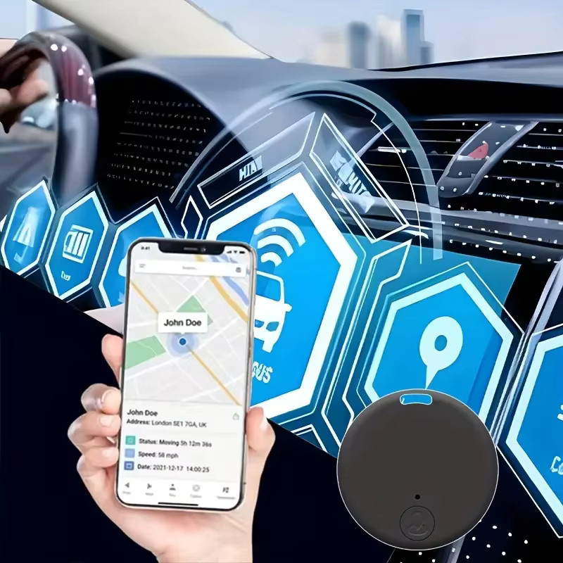 Mrgabwte Mini Smart Bluetooth GPS-Tracker in Orange als Anti-Verlust-Gerät für Kinder, Haustiere und Schlüsselanhänger - Bild 4
