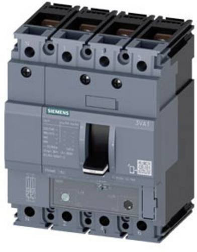 Siemens 3VA1112-5FF42-0AA0 Leistungsschalter in Grau mit einem Einstellbereich von 88 - 125A und einer maximalen Schaltspannung von 690 V/AC - Bild 1
