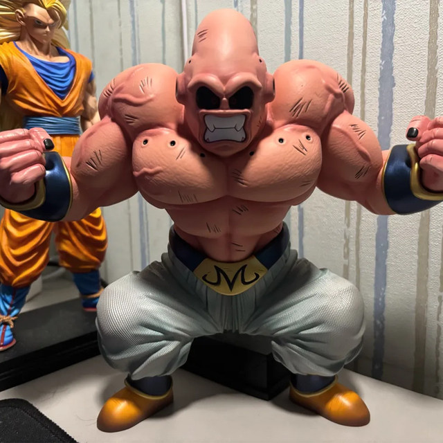 Bandai Dragon Ball Shadow Trace Muscle Buu GK Figur, Anime-Modell, 24cm - Bild 1