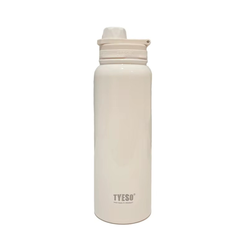 Tyeso Edelstahl-Thermos-Wasserflasche als isolierter Sport-Vakuumbecher in Blau - Bild 3