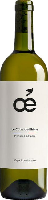 Oé Côtes-du-Rhône White Bio, AOP, trocken, Weißwein, 0,75 l - Bild 1